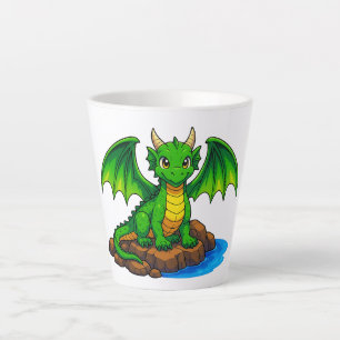 My little dragon latte mug