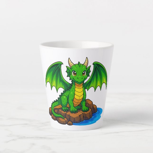 My little dragon latte mug (Front)