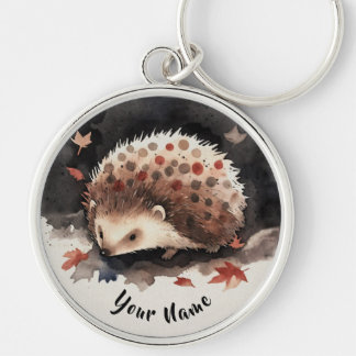 My little hedgehog friend "Dwarden" Key Ring