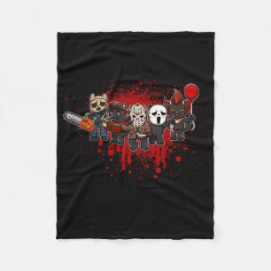 My Little Horror Crew - Halloween Black Cat Fleece Blanket