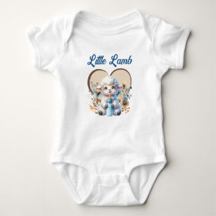 My Little Lamb Baby Bodysuit