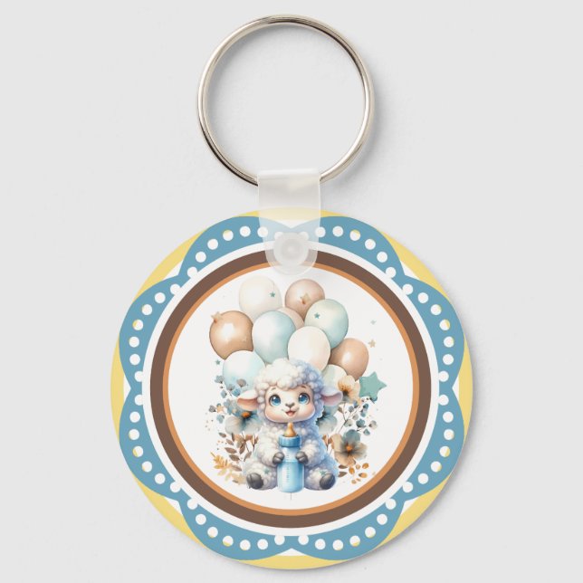 My Little Lamb Key Ring (Front)