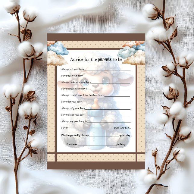 My Little Lamb _Parent Advice Custom Letterhead (Creator Uploaded)