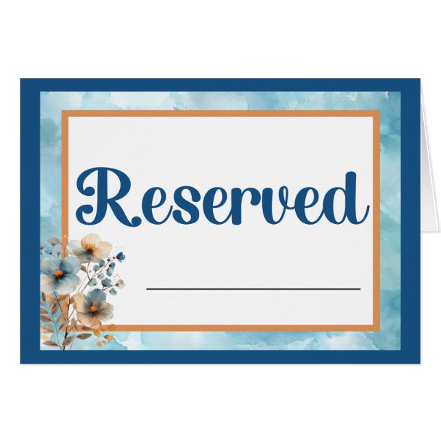 My Little Lamb _ Reserved Card (Front Horizontal)