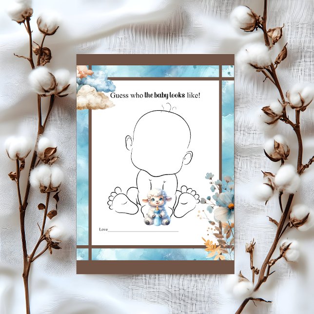 My Little Lamb_ Who Baby Looks Like Custom Letterhead (Creator Uploaded)
