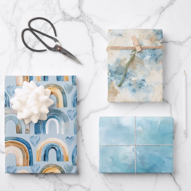 My Little Lamb Wrapping Paper Sheets (Front)