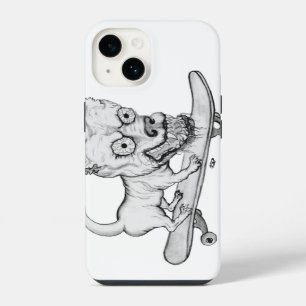 My little Lovely Dog - pencil drawing iPhone Case