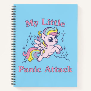 My little panic attack unicorn notebook