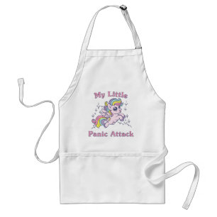 My little panic attack unicorn standard apron