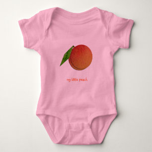 my little peach baby bodysuit