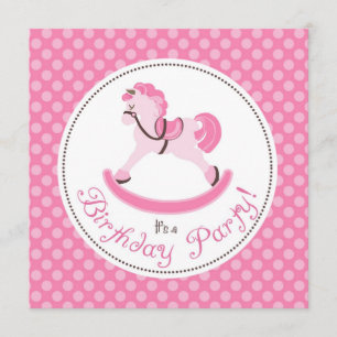 My Little Pony Invitation Square 1