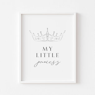 My little princess print