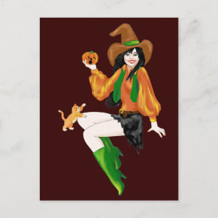 My Little Pumpkin Postcard