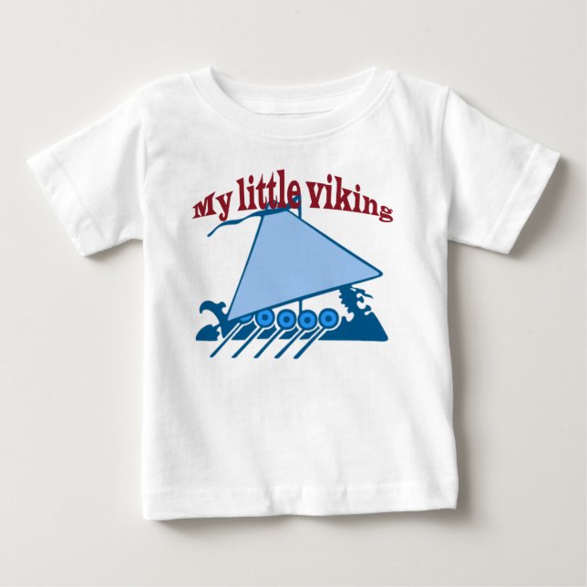 My Little Viking Baby T T-Shirt (Front)