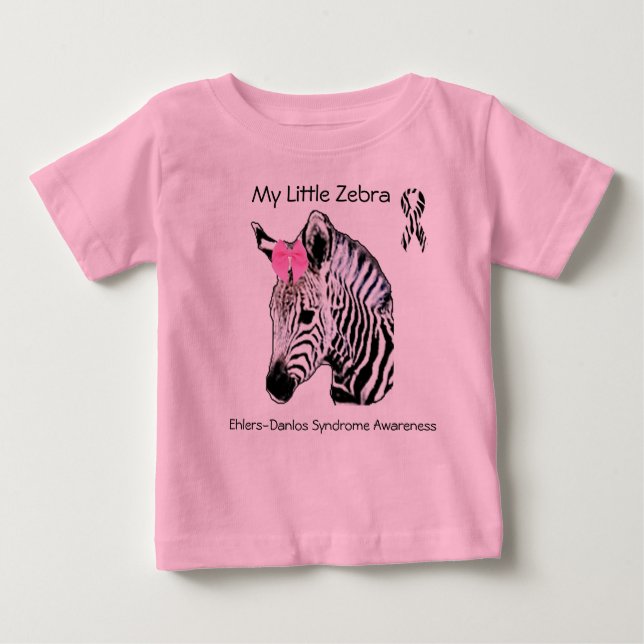 My Little Zebra EDS Ehlers-Danlos Syndrome Shirt (Front)