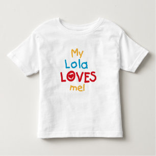 My Lola Loves Me T-shirts and Gifts