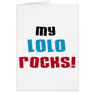 My Lolo Rocks T-shirts and Gifts
