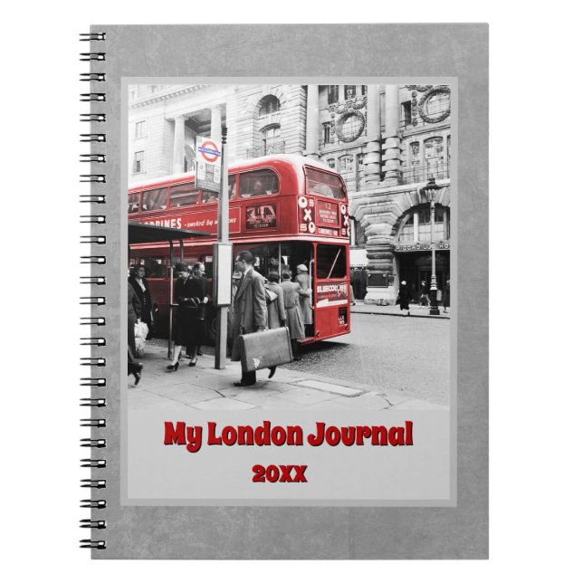 My London Journal (customisable)  (Front)