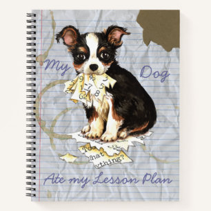 My Long Coat Chihuahua Ate My Lesson Plan Notebook