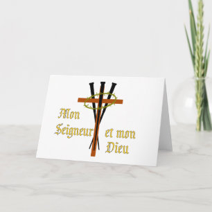 My Lord and My God, French Holiday Card