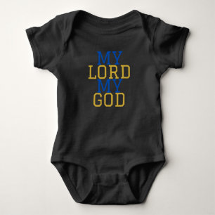 My Lord My God Biblical Unisex Baby Bodysuit