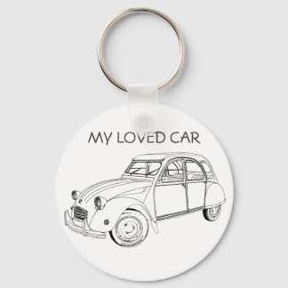 My Love: Citroën 2 CV Key Ring