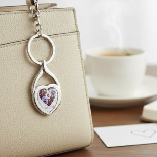 My Love Edition Keychain - Purple Heart