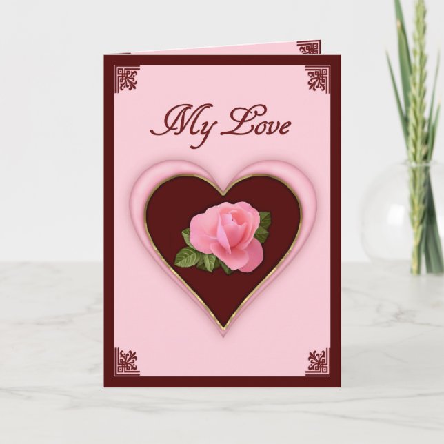 My Love Holiday Card (Front)