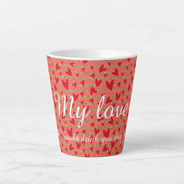 My love I wish.. version 2 Latte Mug (Front)