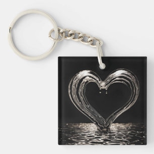 My Love Is Deep Key Ring