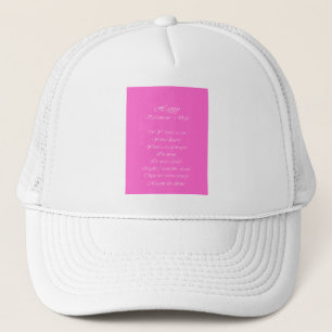 My love is in your heart valentine's day trucker hat