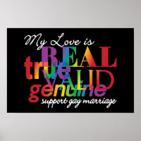 My Love Is Real Support Gay Marriage