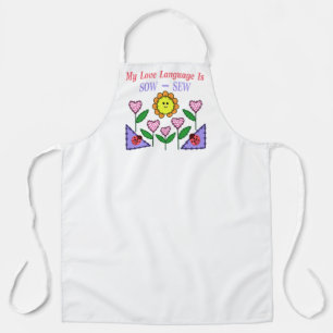 My Love Language Is Sow - Sew Apron