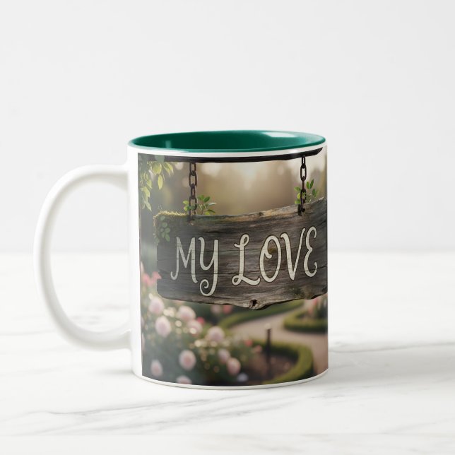 My Love Mug | Romantic Coffee Mug Gift for Couples (Left)