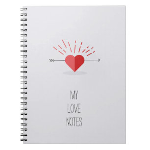 My Love Notes Notebook