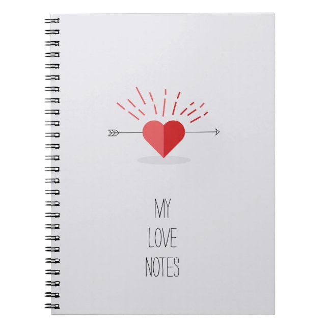 My Love Notes Notebook (Front)
