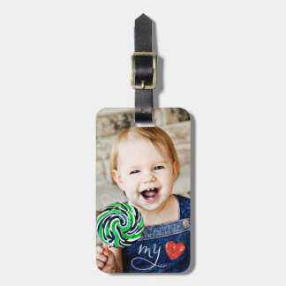 My Love Sweet Photo Luggage Tag