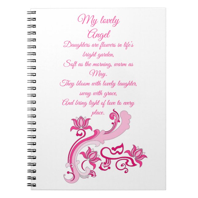 My lovely Angel Notebook (Front)