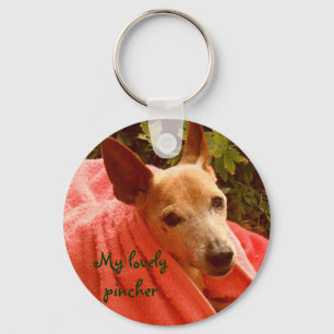 My lovely pincher key ring