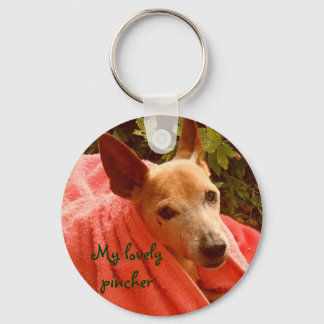 My lovely pincher key ring