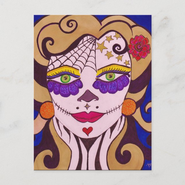 "My Lovely Skull" Postcard (Front)