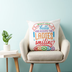 My lucky bingo cushion