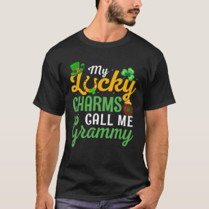My Lucky Charms Call Me Grammy St Patricks Day Mum T-Shirt
