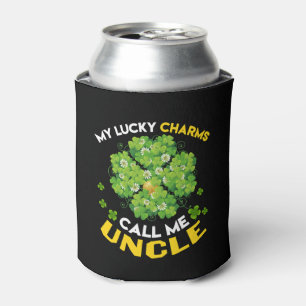 My Lucky Charms Call Me Uncle Patricks Day Can Cooler
