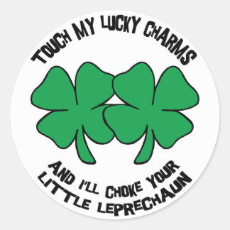 My Lucky Charms Gifts Classic Round Sticker