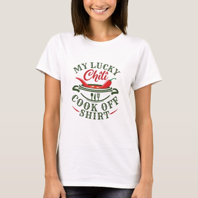 My Lucky Chilli Cook Off Shirt (Front)