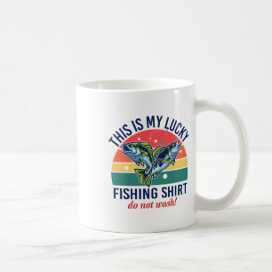 My Lucky Fishing-shirt Youth Kids Womens Boys Funn Coffee Mug
