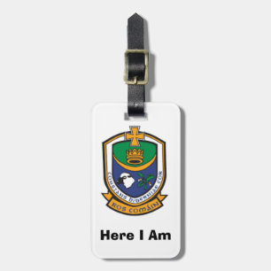 My Luggage Personalized Roscommon County ID Tag. Luggage Tag