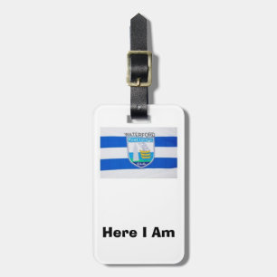 My Luggage Personalized Waterford County ID Tag. Luggage Tag