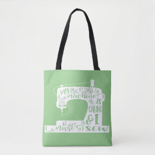 My Machine is Calling Tote Bag
